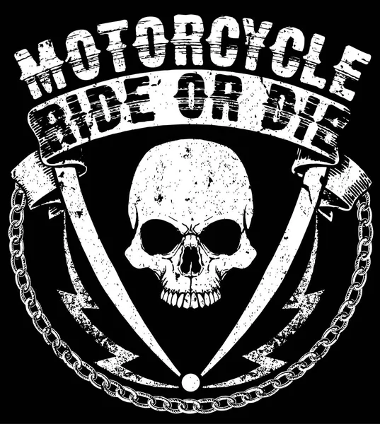 Etiquetas de motocicleta vintage; emblemas e elementos de design — Vetor de Stock