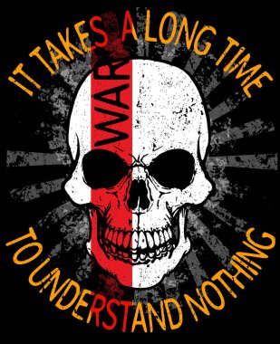 Kafatası moda Tee grafik tasarım