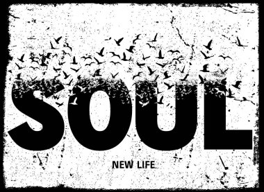 Vintage sloganı adam T shirt grafik vektör tasarımı