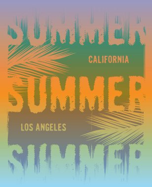 Yaz grafik tee tasarım