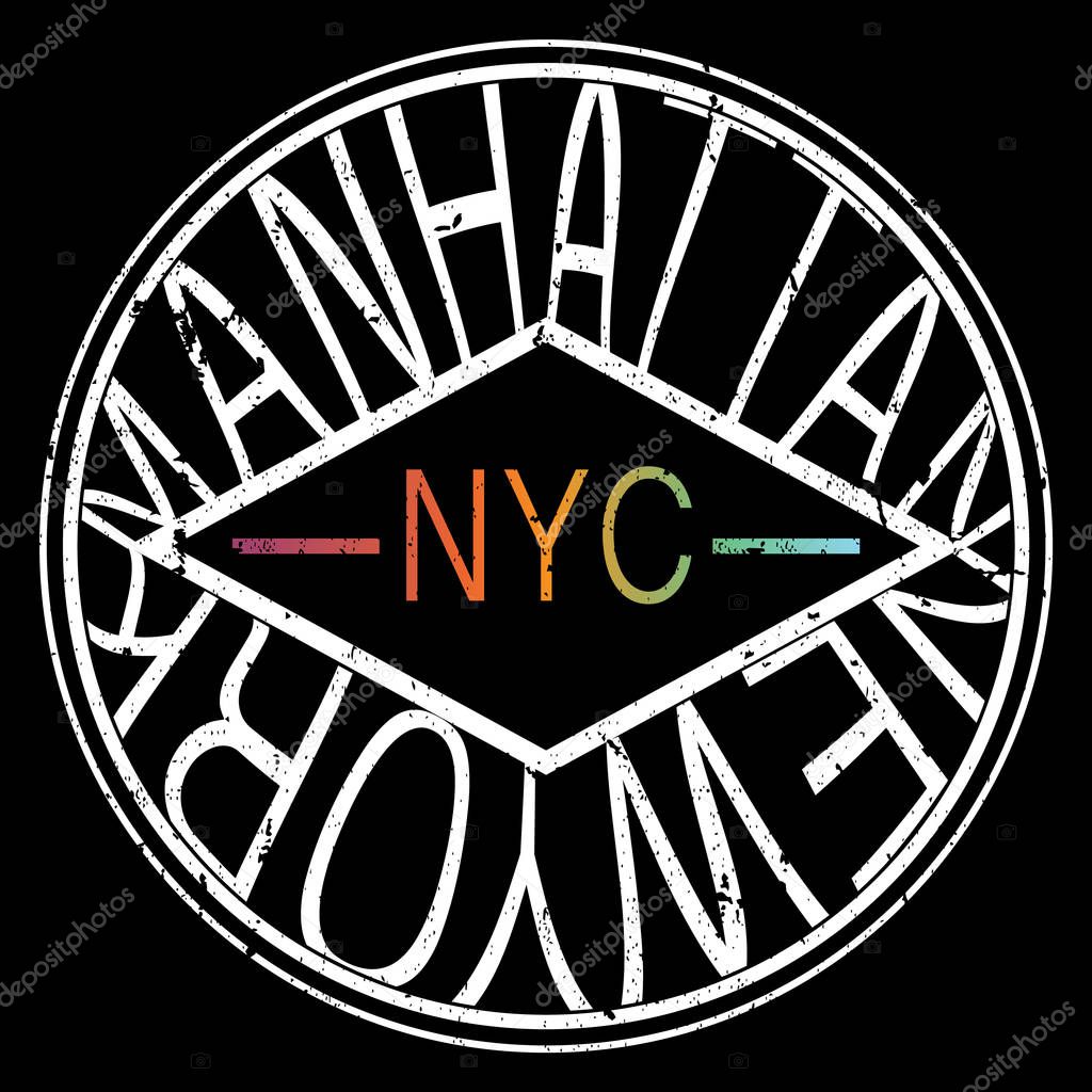 New york Fashion typography graphic design