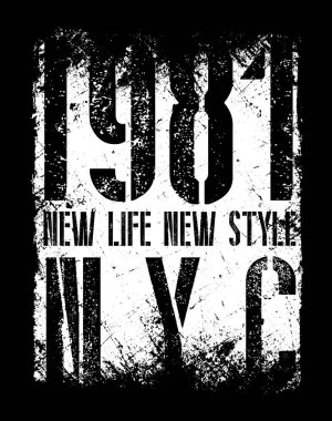 Vintage sloganı adam T shirt grafik vektör tasarımı