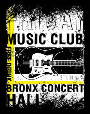 Müzik poster tasarımı