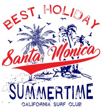 Yaz tatil grafik tee