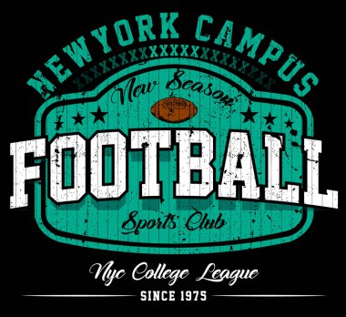 Kampüs superior tee grafik için