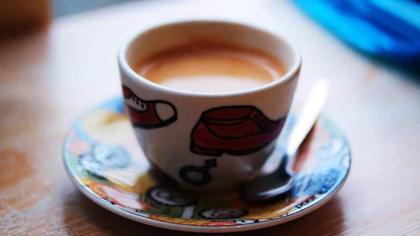 Koffie. koffie espresso. kopje koffie — Stockfoto