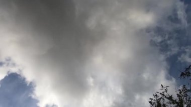 Zaman ayarlı gökyüzü ve bulut 4k 60fps