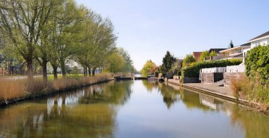 Almere Şehri Hollanda Nisan 2020