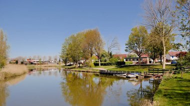 Almere Şehri Hollanda Nisan 2020