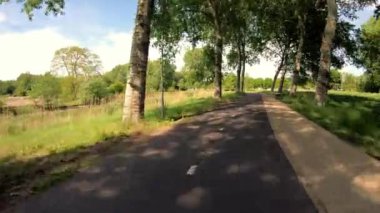 Bisiklet gezisi, tembel pazar öğleden sonra, bikiniler, parkta bisiklet sürme.