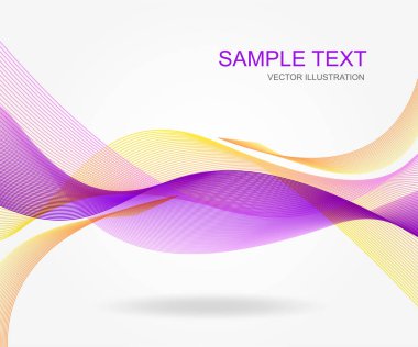 arka plan dalgalı. vektör çizim