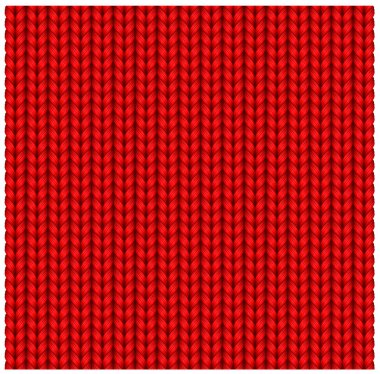 Yünlü kumaşların kırmızı, pürüzsüz dokusu.