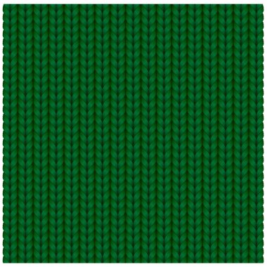 Yünlü kumaşların kusursuz yeşil dokusu.