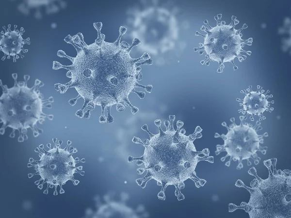 コロナウイルス細胞 — ストック写真