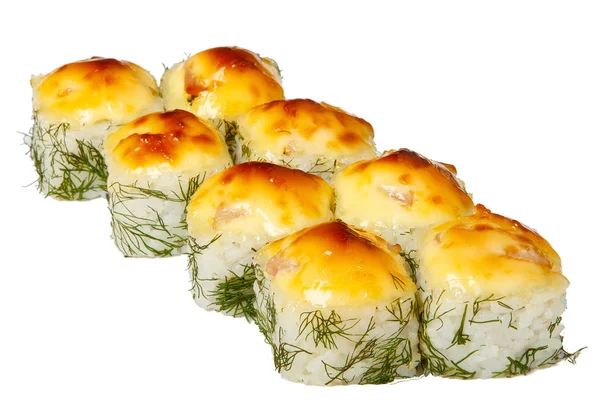 Çin yiyecek ve suşi rulo