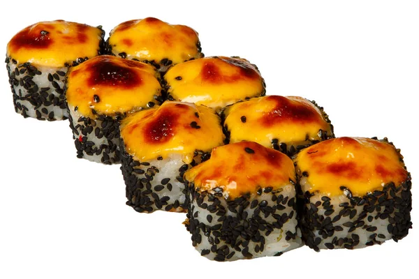 Çin yiyecek ve suşi rulo