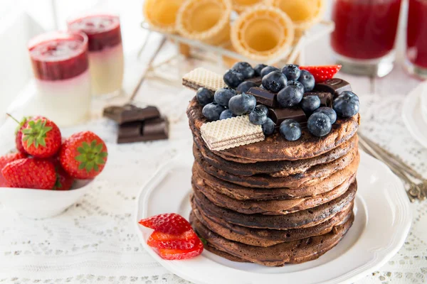 Table Set voor Dessert — Stockfoto