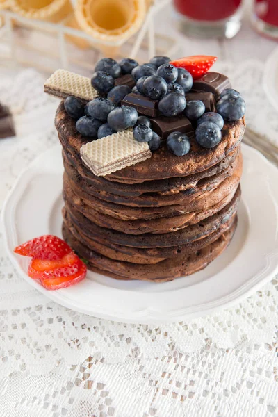 Table Set voor Dessert — Stockfoto