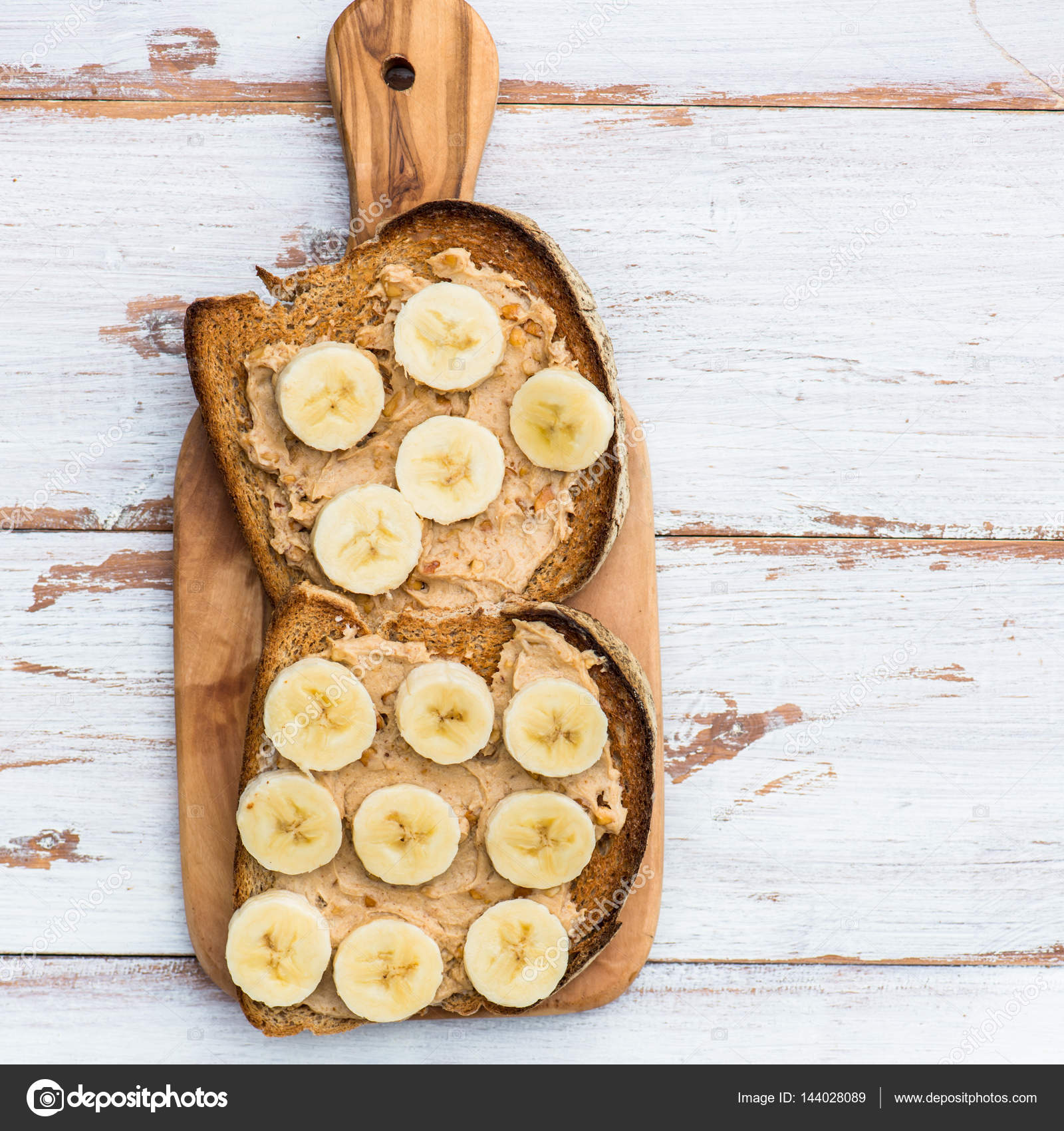 Toasts From Wholewheat Bread With Peanut Butter And Banana Stock Photo Image By C Manuta Toasts From Wholewheat Bread With Peanut Butter And Banana Stock Photo Image By C Manuta