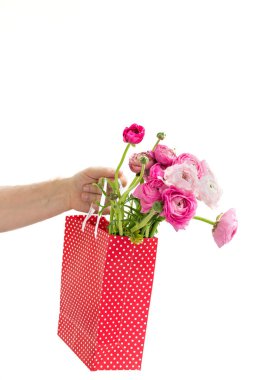 Pembe Düğünçiçeği, düğün çiçeği çiçek buketi