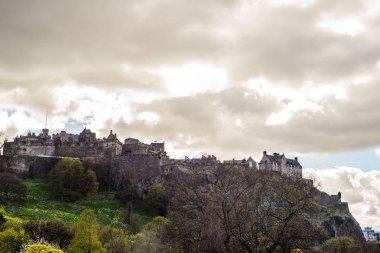 Edinburgh Castle Castle Rock'da Edinburgh, İskoçya'da