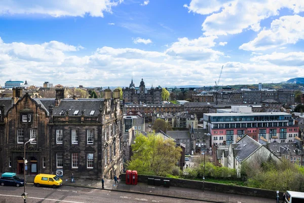 Το Street view στο Εδιμβούργο, Σκωτία — Φωτογραφία Αρχείου