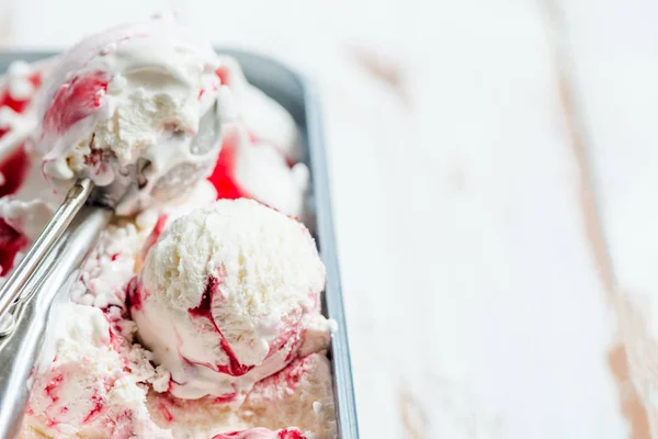 Vanillebeeren-Eis — Stockfoto