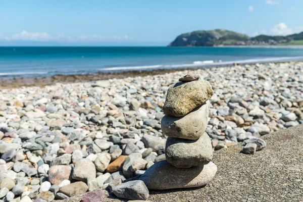 Llandudno tengerparti részén Észak-Wales, Egyesült Királyság — Stock Fotó