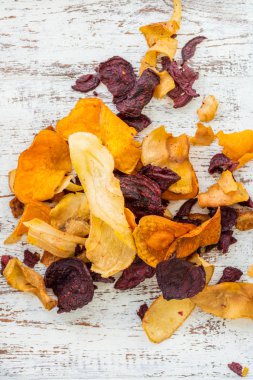 Sağlıklı Snack kase sebze cips, cips