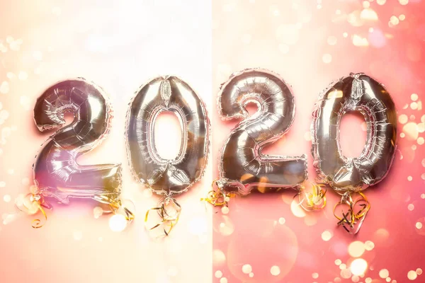 Palloncino Bunting per la celebrazione del nuovo anno 2020 — Foto Stock