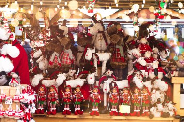 Noel pazarı Town Hall Albert Meydanı Manchester yakınındaki,