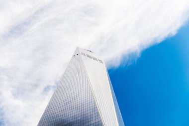 Manhattan 'ın merkezindeki New York gökdelenleri harika görünüyor.