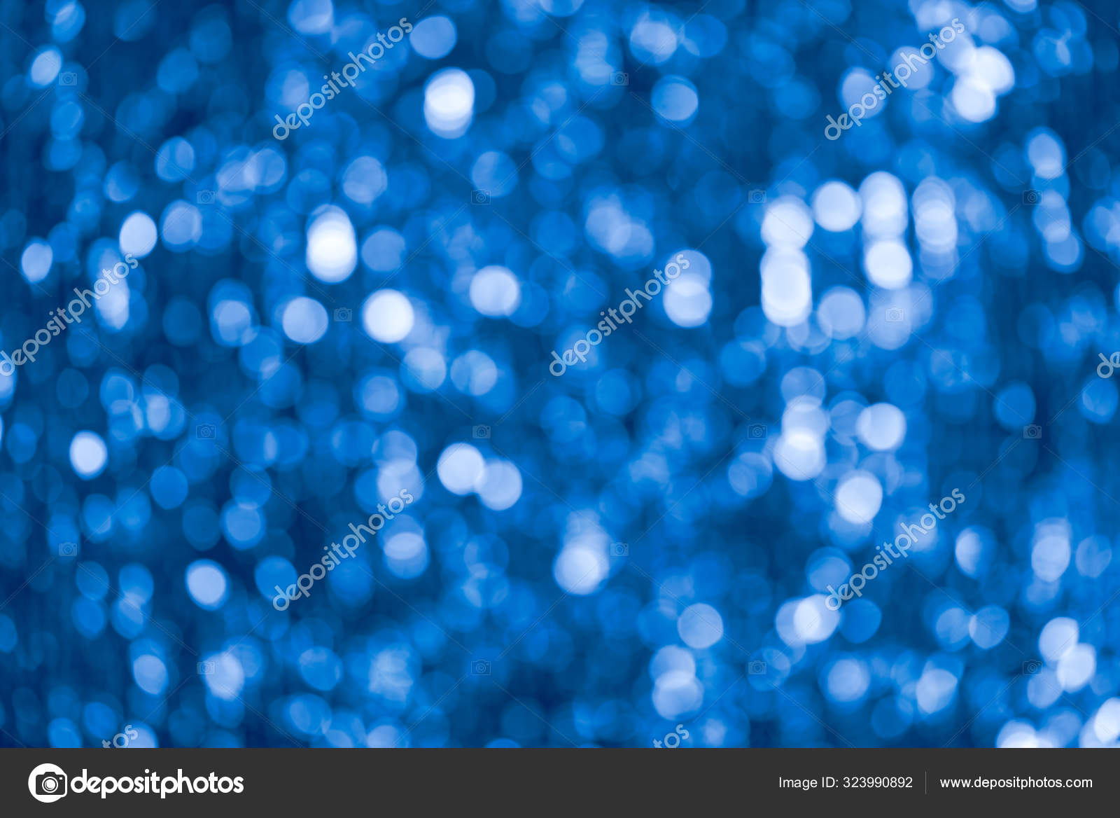 Bleu Abstrait Fond Bokeh Chatoyant Avec Des Lumieres Brillantes Image Libre De Droit Par Manuta C