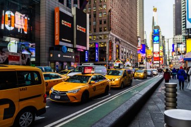 New York 'un işlek caddeleri, Ny, Usa