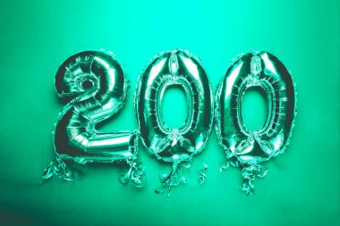 Kutlama için balon Bunting Mutlu 200. yıldönümleri