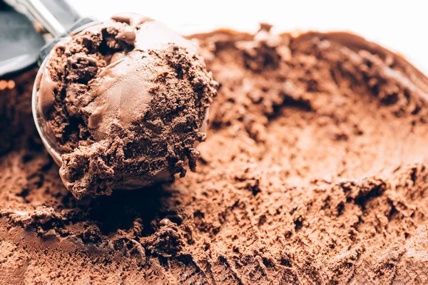 Helado de chocolate — Foto de Stock