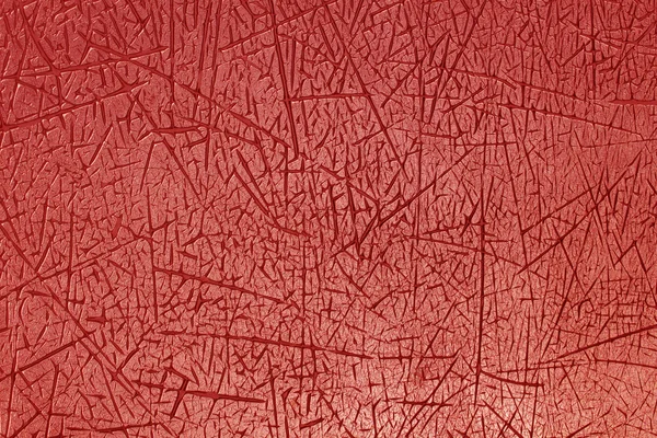 빨간색 균열 벽 텍스처 — 스톡 사진