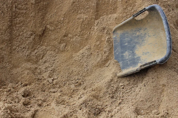 Bucket on sand — Stock Photo, Image