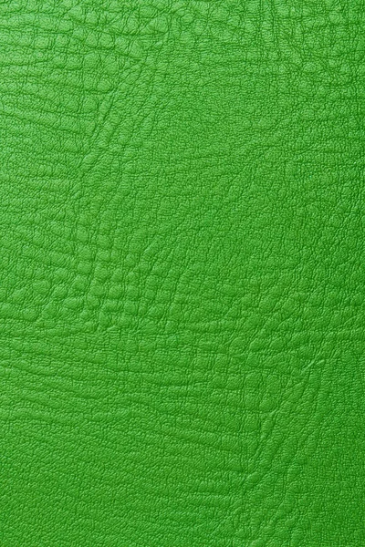 Piel de cuero textura verde — Foto de Stock