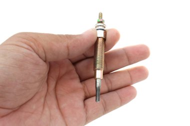 Elini tut kirli yakıt enjektör motoru