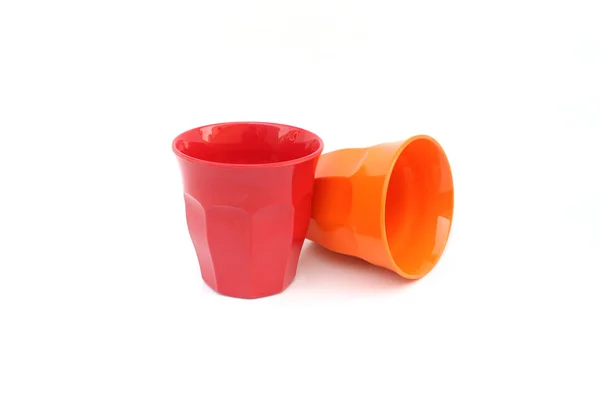 Red Cup Isolated — Stock Photo, Image