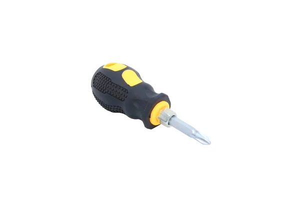 Screwdriver Isolated White — Stock Photo, Image