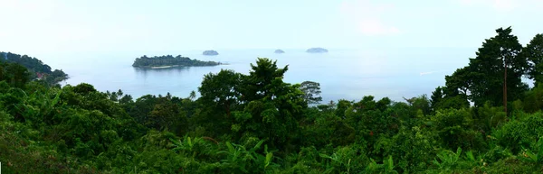Panorama da ilha para Chang em Tailand — Fotografia de Stock