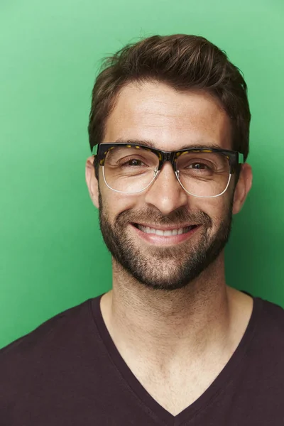 Sorrindo cara bonito — Fotografia de Stock