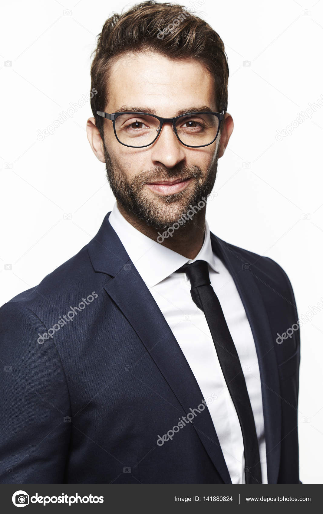 Handsome guy in suit Stock Photo by ©sanneberg 141880824