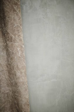 Yıpranmış kahverengi malzeme 