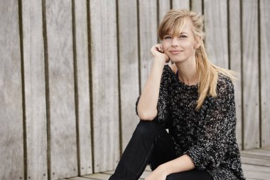 muhteşem bir genç kadın 