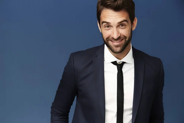 Handsome man in shirt and tie — Stock Photo, Image