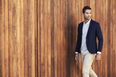 yakışıklı delikanlı ceketli