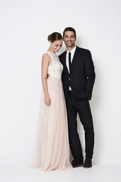 Couple in formal wear — Stock Photo, Image